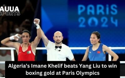 Algeria’s Imane Khelif beats Yang Liu to win boxing gold at Paris Olympics